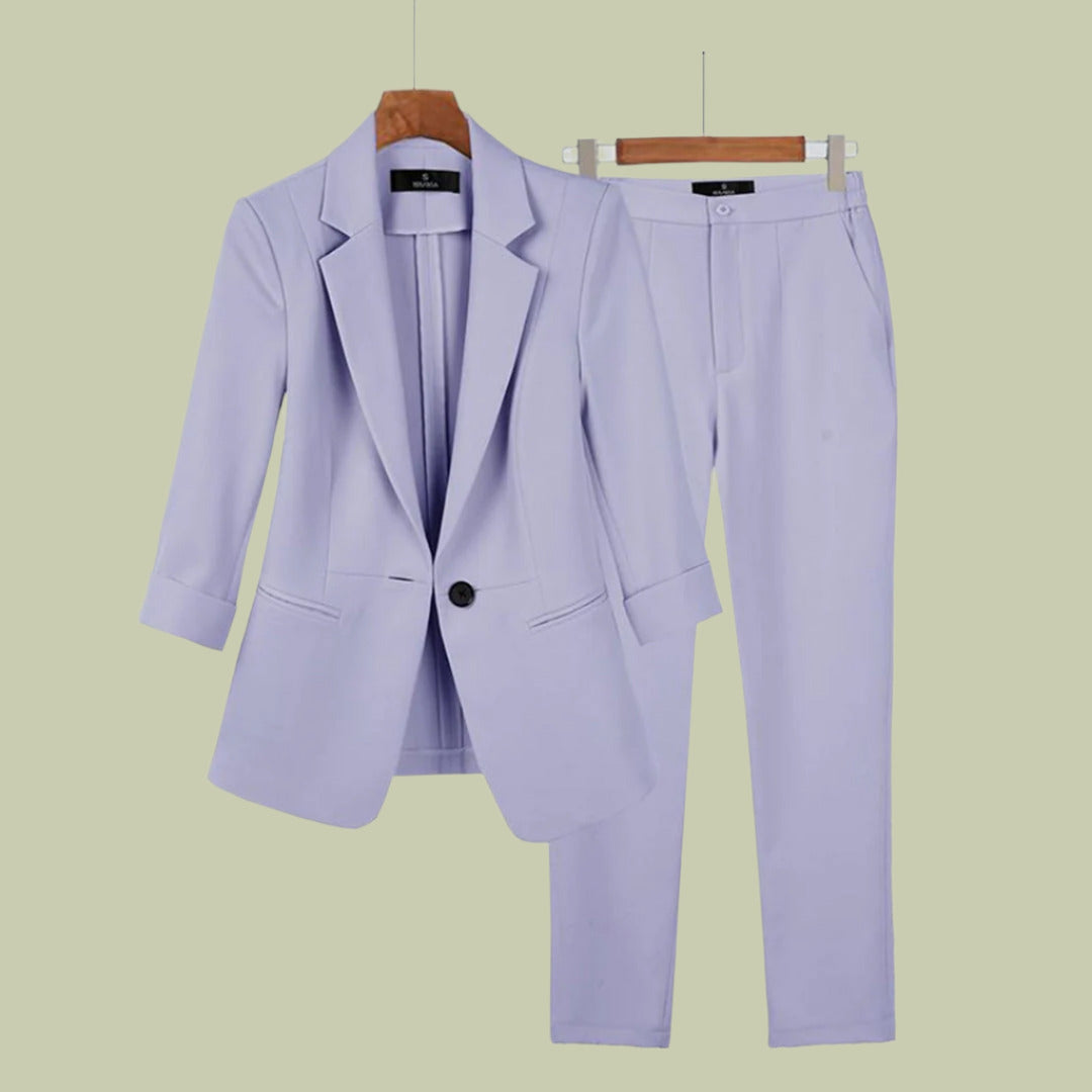 Conjunto Mujer Oficina Estilo Clásico