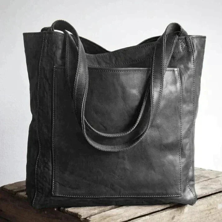 Bolso bandolera de cuero elegante