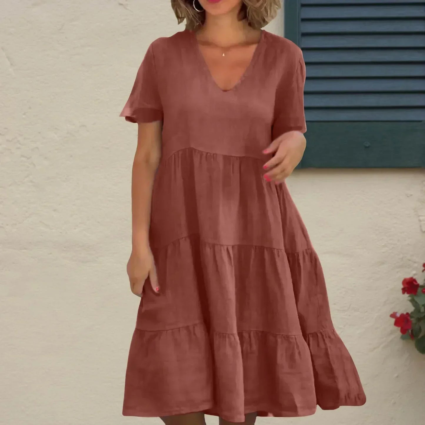 Vestido Mujer Informal Cómodo