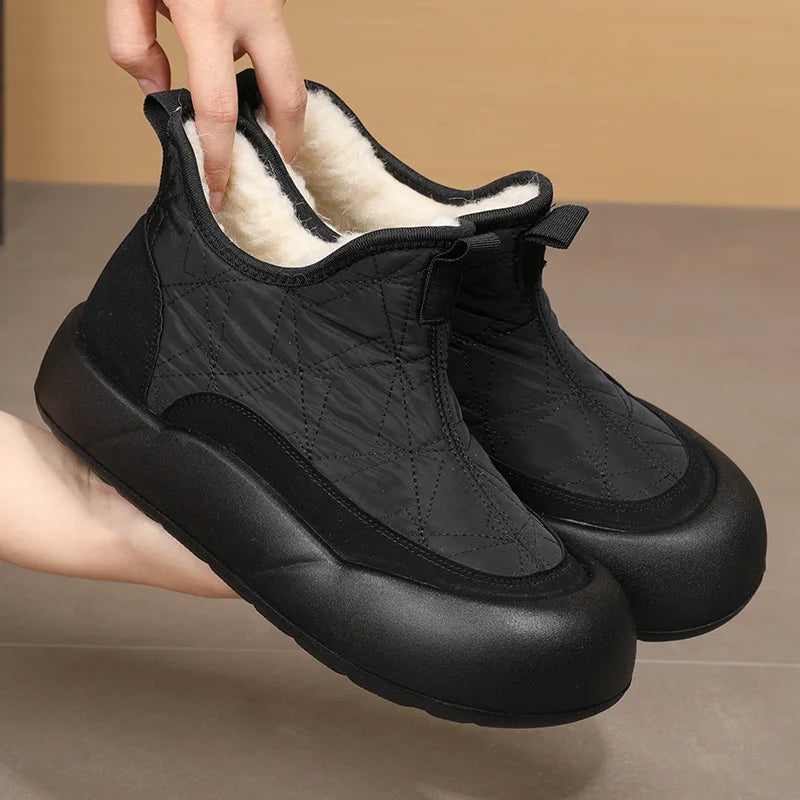 Botas Invierno Forro Peluche Calentitas