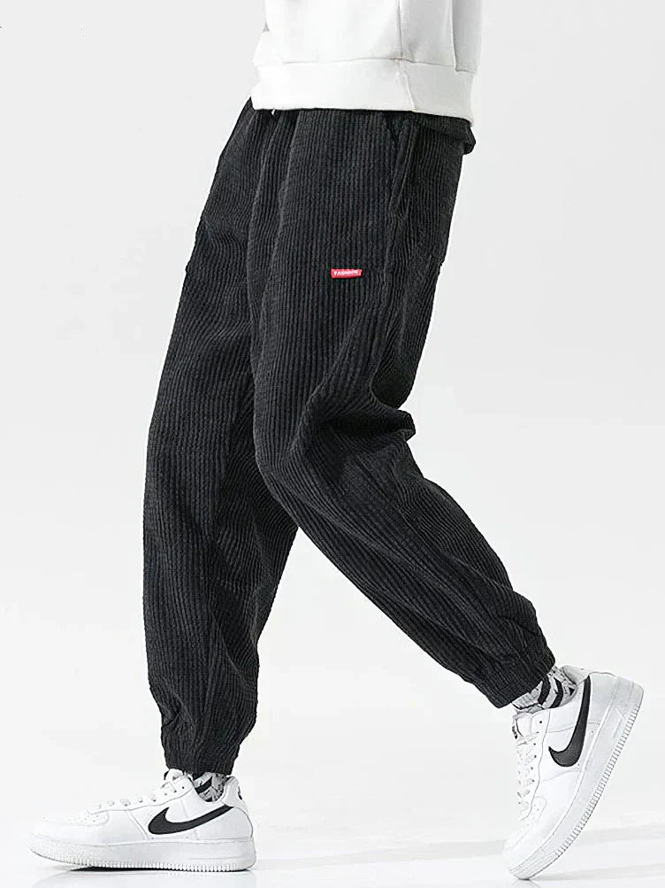 Pantalones Pana Amplios y Cómodos Hombre