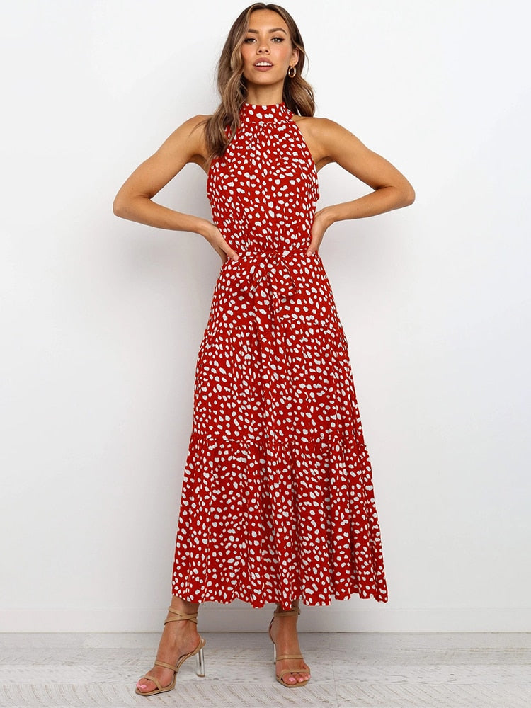 Vestido Estampado Lunares Verano Fresco