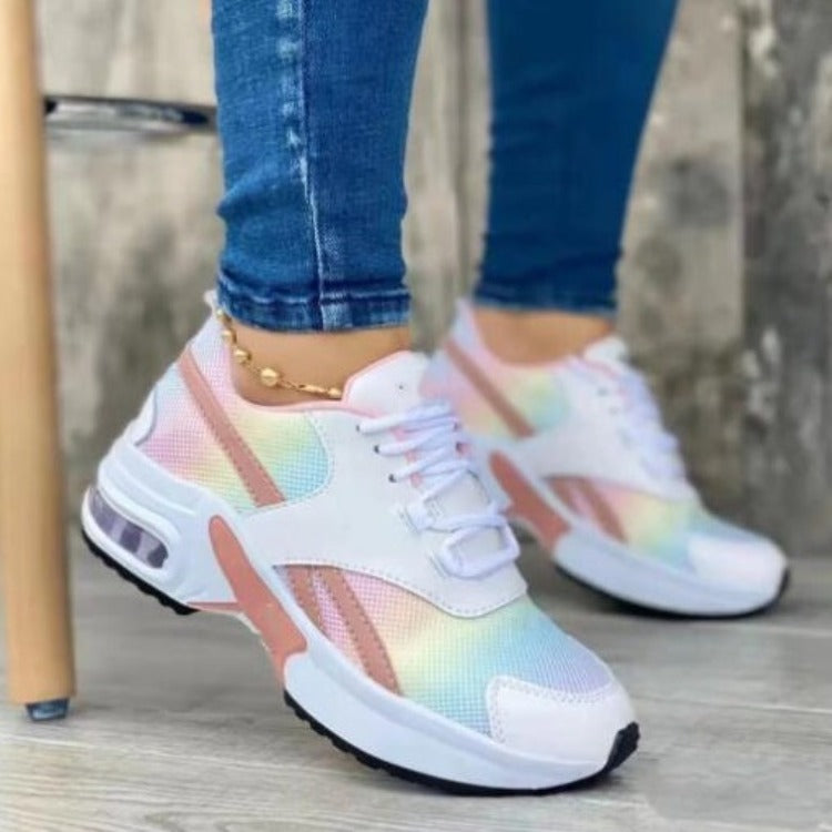 Zapatillas Mujer Plataforma Cuña Transpirables