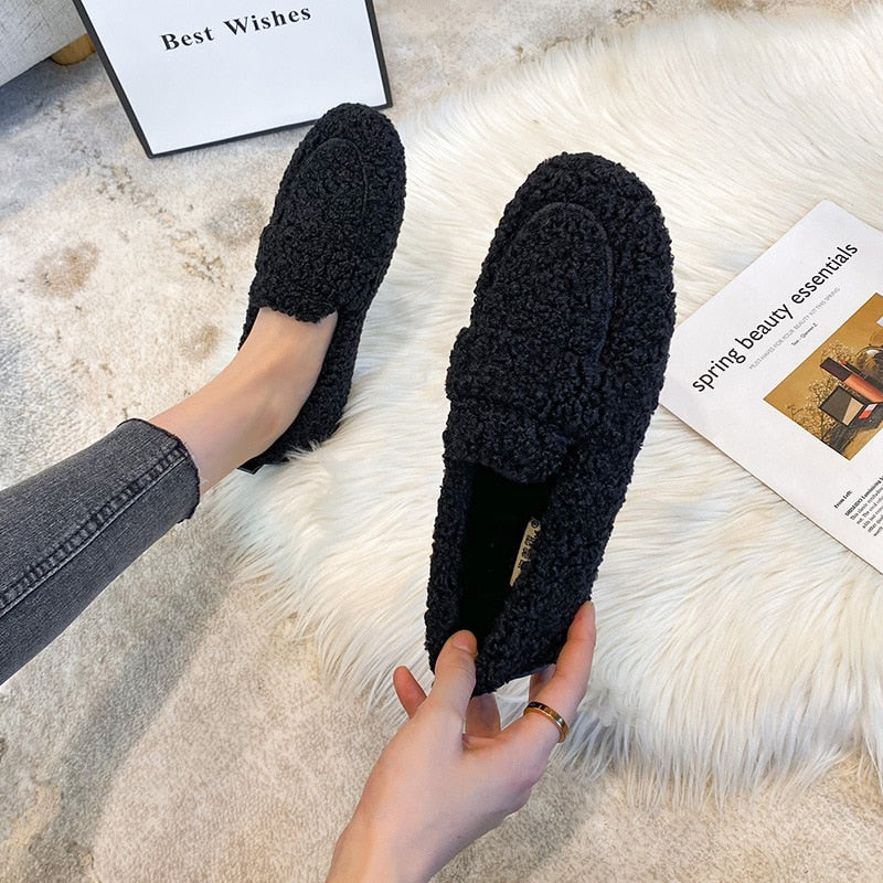 Pantuflas Felpa Suaves Mujer