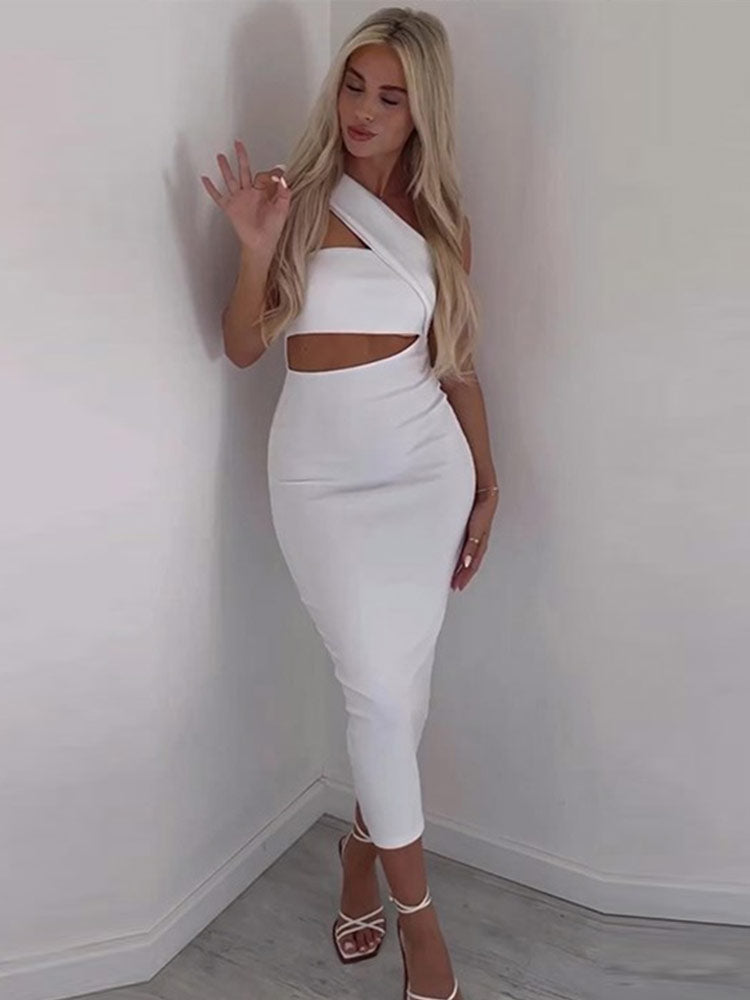 Vestido Cenido Mujer Estilo Clásico - Vestiria