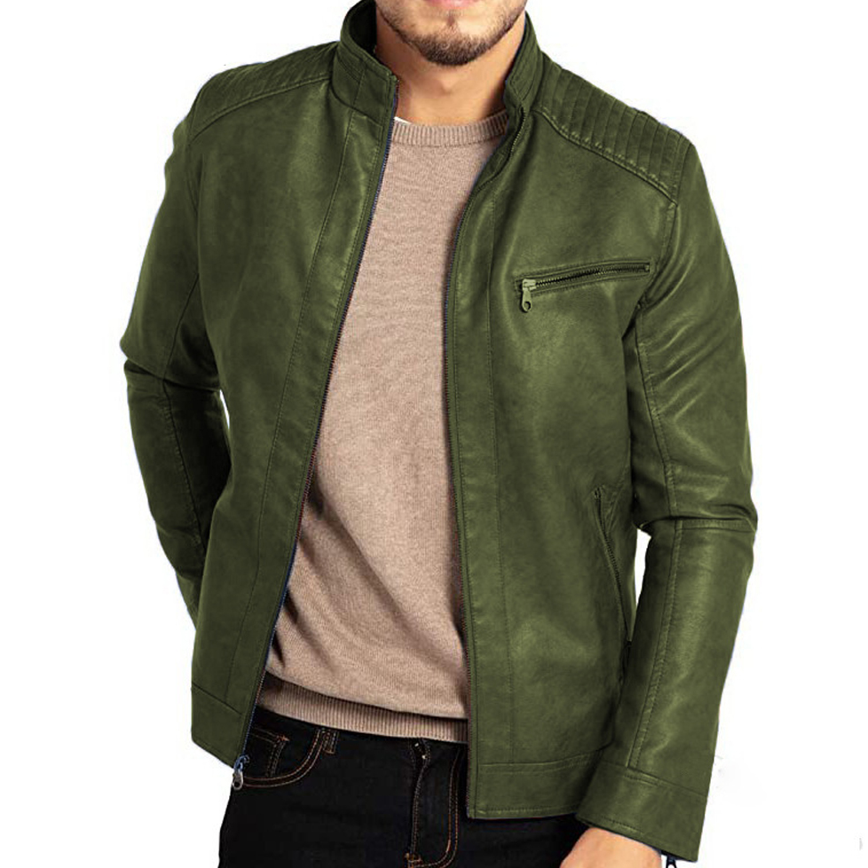 Chaqueta Cuero Clásica