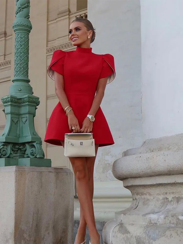 Vestido Mujer Lazo Elegante Corte Ajustado - Vestiria
