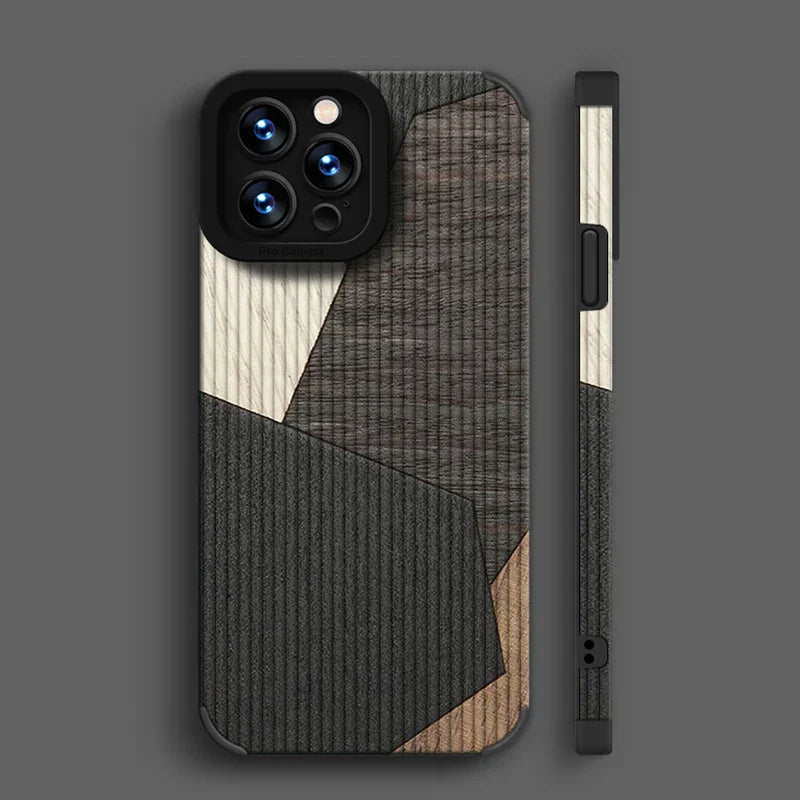 Carcasa de cuero auténtico para iPhone