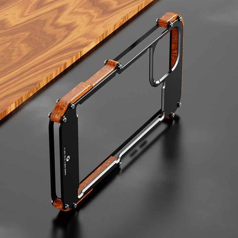 Carcasa Móvil Madera Natural Elegante - Vestiria