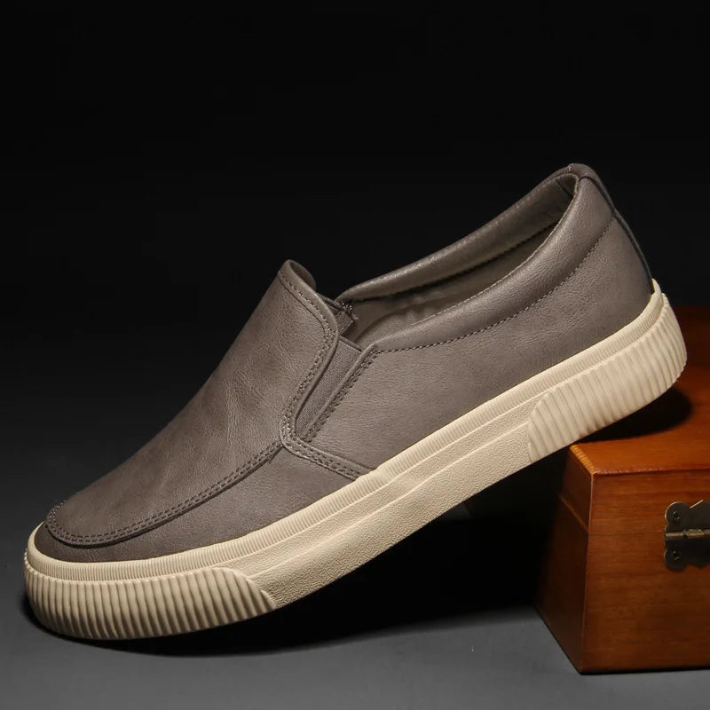 Mocasines de piel hombre elegantes y cómodos
