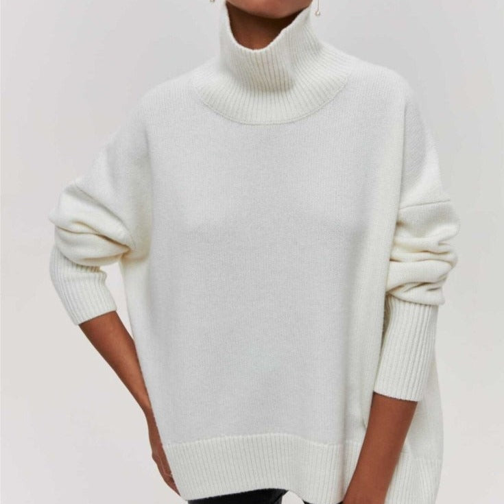 Sudadera Mujer Cuello Alto Clásica