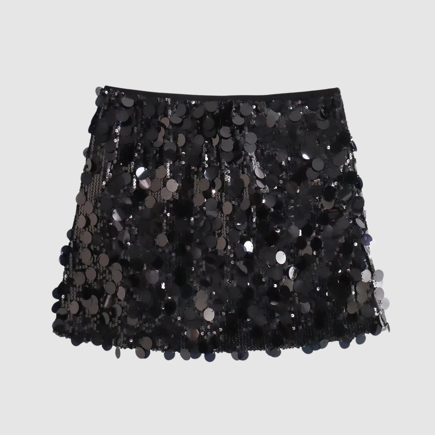Falda Corta Brillante Fiesta Glamour