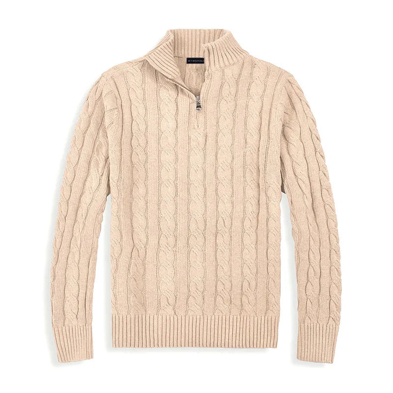 Chaqueta Hombre Trenzado Moda Urbana