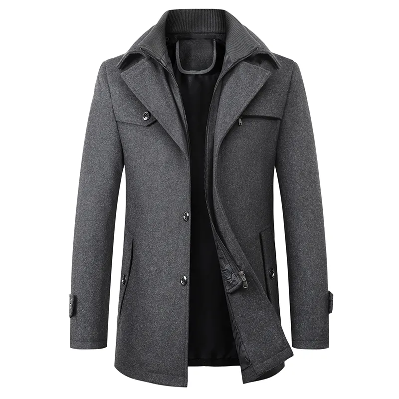 Abrigo Elegante Lujo Invernal