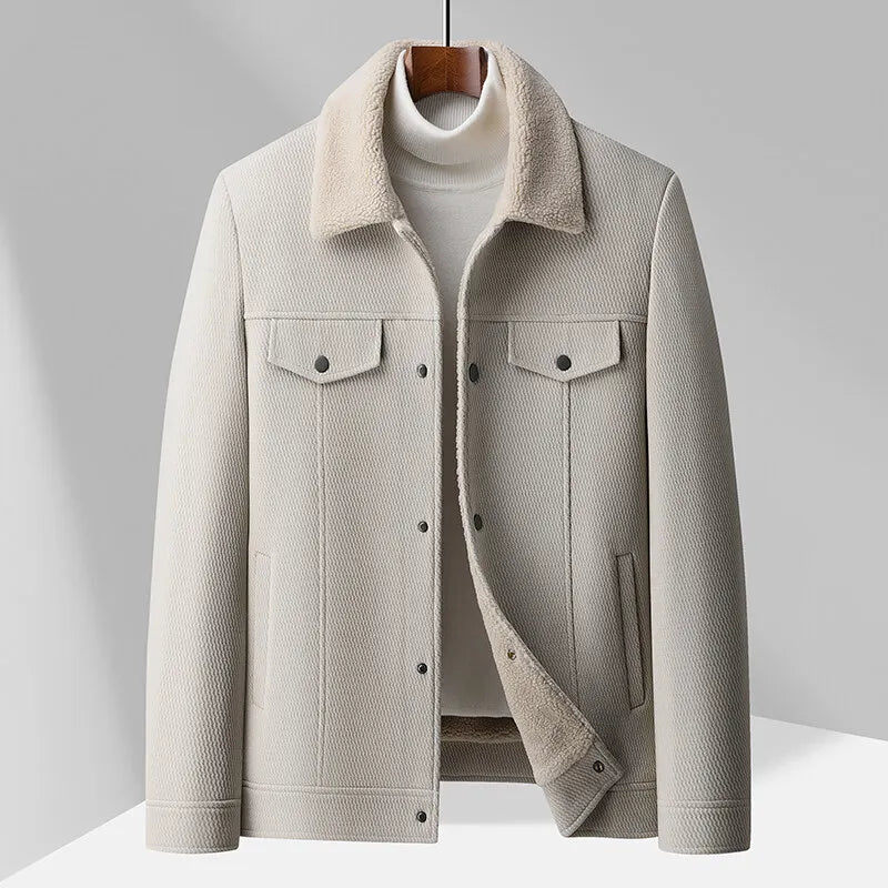 Chaqueta Cuero Clásica Estilosa
