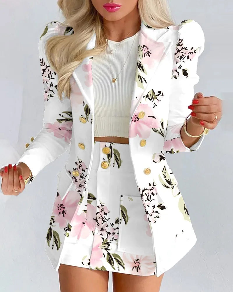 Conjuntos Florales Chic Mujer - Vestiria