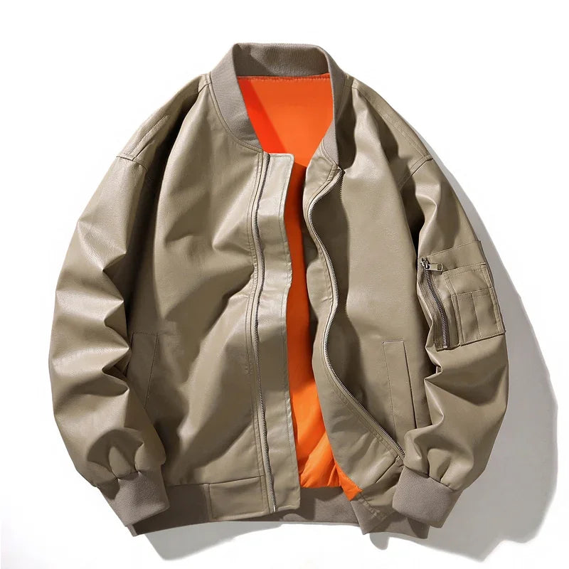 Chaquetón Vegan Cuero Sintético
