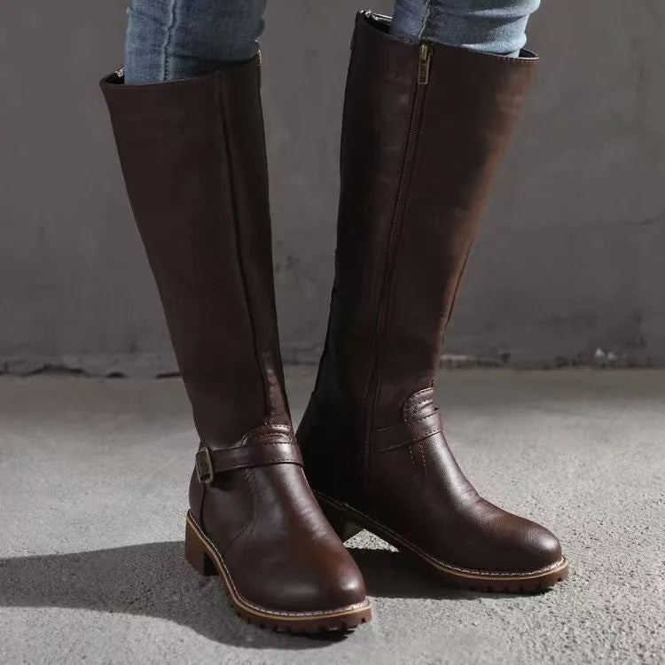 Botas Mujer Cuero Auténtico