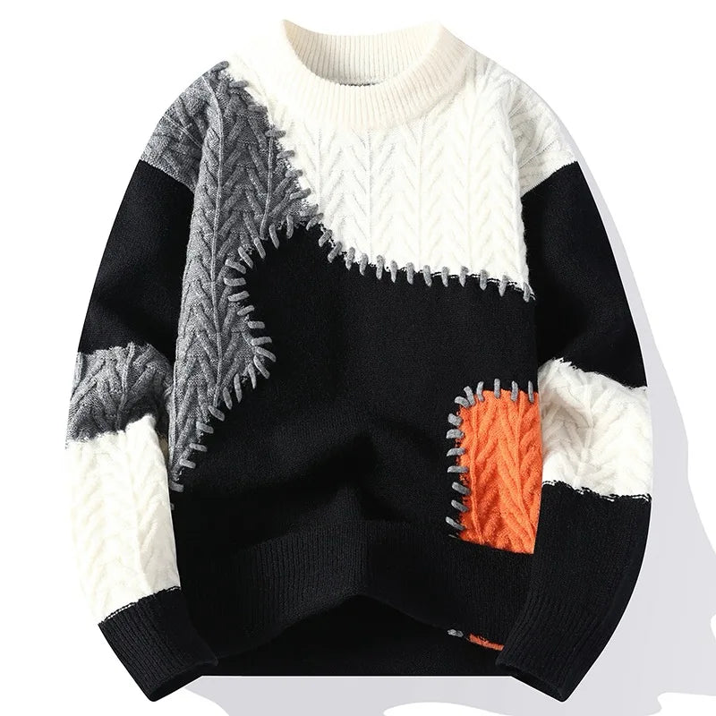 Jerséis Clásicos Hombre Moda Retro