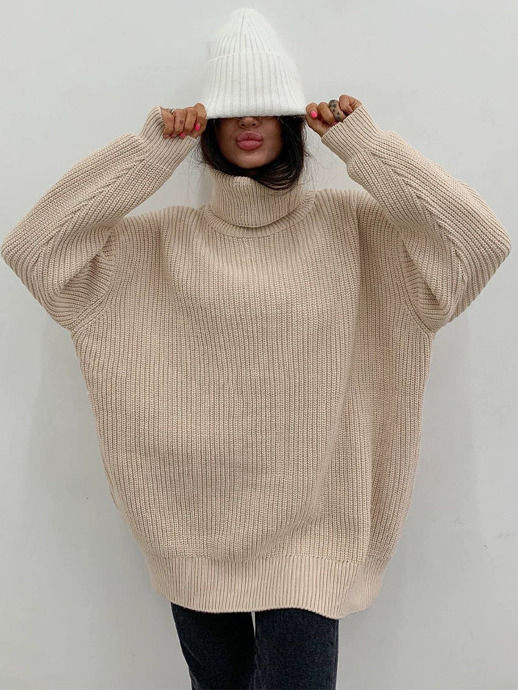 Jerséi Mujer Invierno Abrigado Elegante