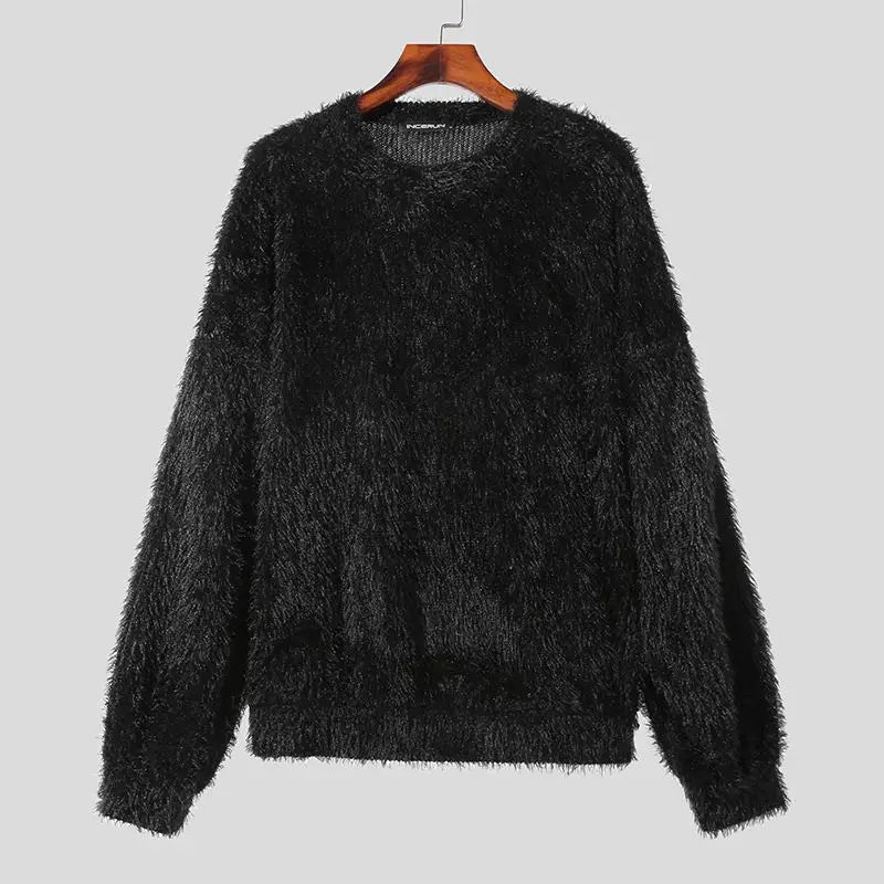 Jersey de punto hombre elegante básico