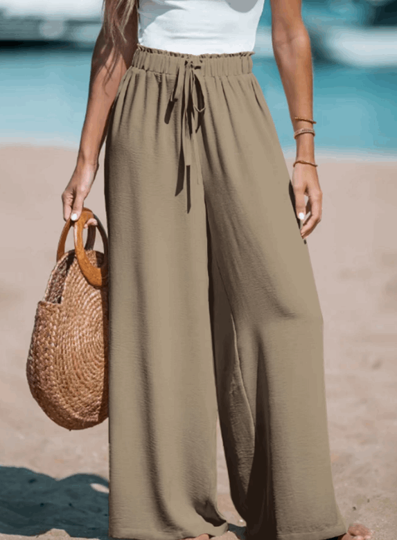Pantalón de playa ligero y fresco para mujer