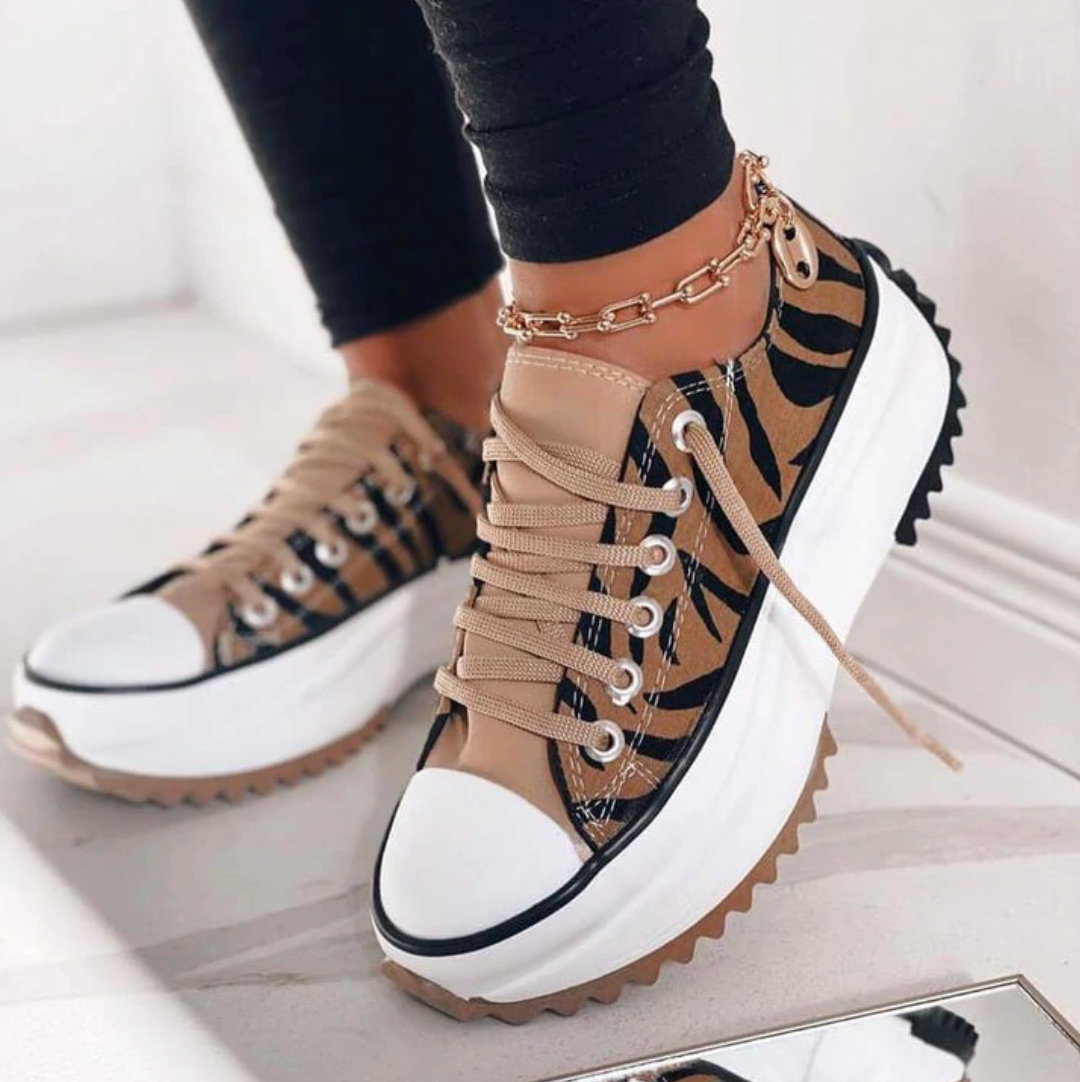 Zapatillas de Plataforma Altas y Cómodas Mujer