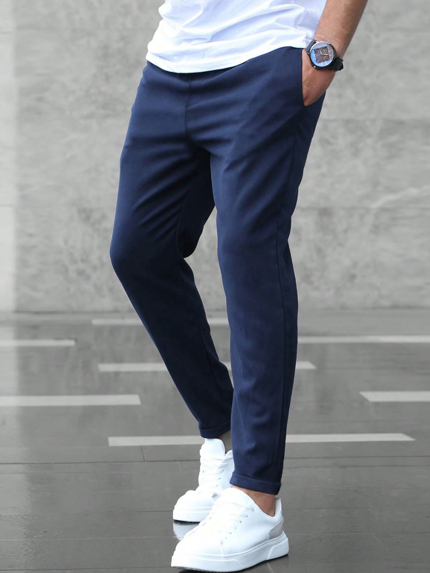 Pantalones Deportivos Hombre Corte Slim Urbanos