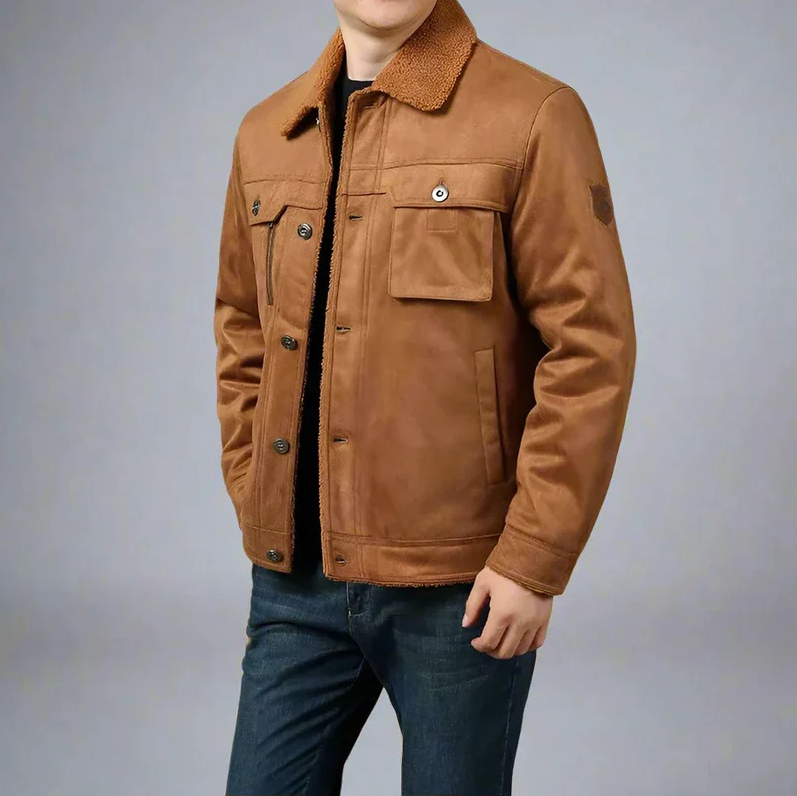 Chaqueta Deportiva Forro Polar Cálido
