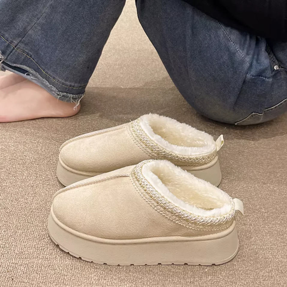 Zapatillas de casa mujer cálidas y suaves