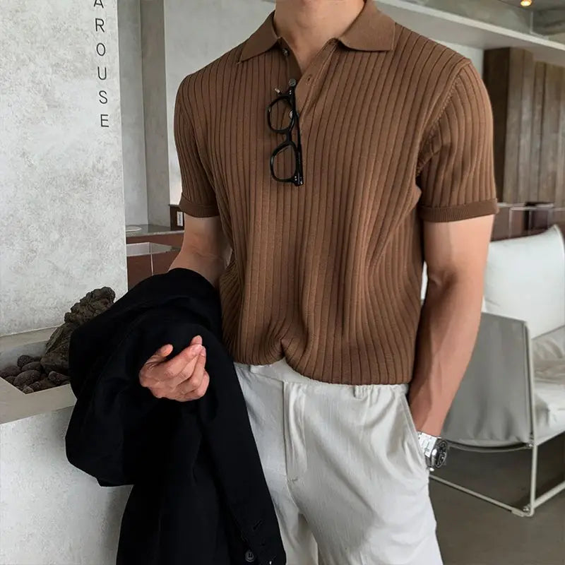 Camisa Hombre Manga Corta Clásica