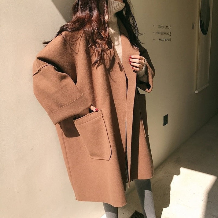Abrigo Lana Mujer Cálido y Elegante - Vestiria