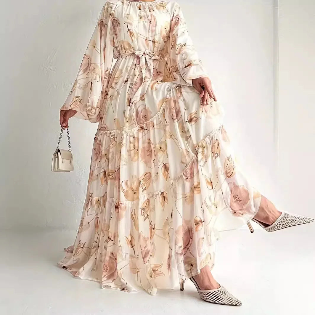 Vestido Rosa Ligero y Feminino