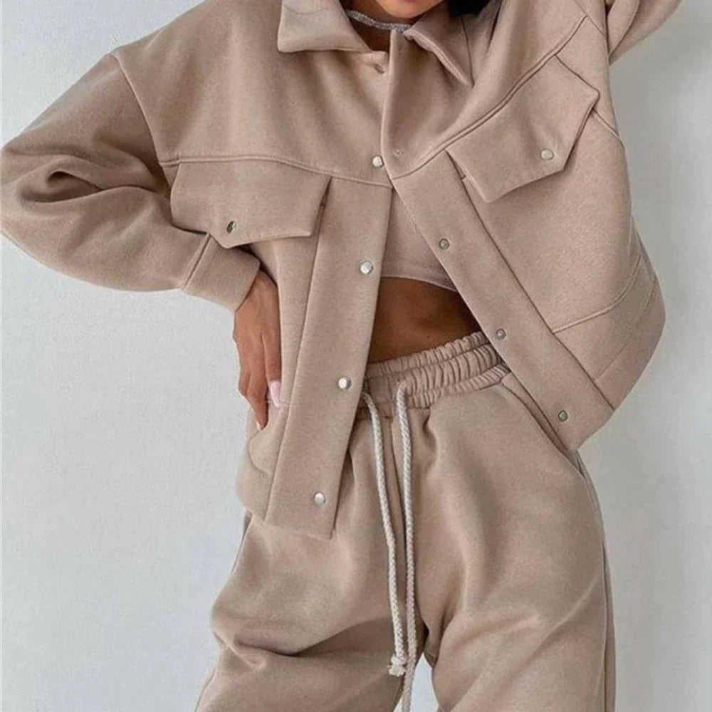 Conjunto Polar Femenino Cálido