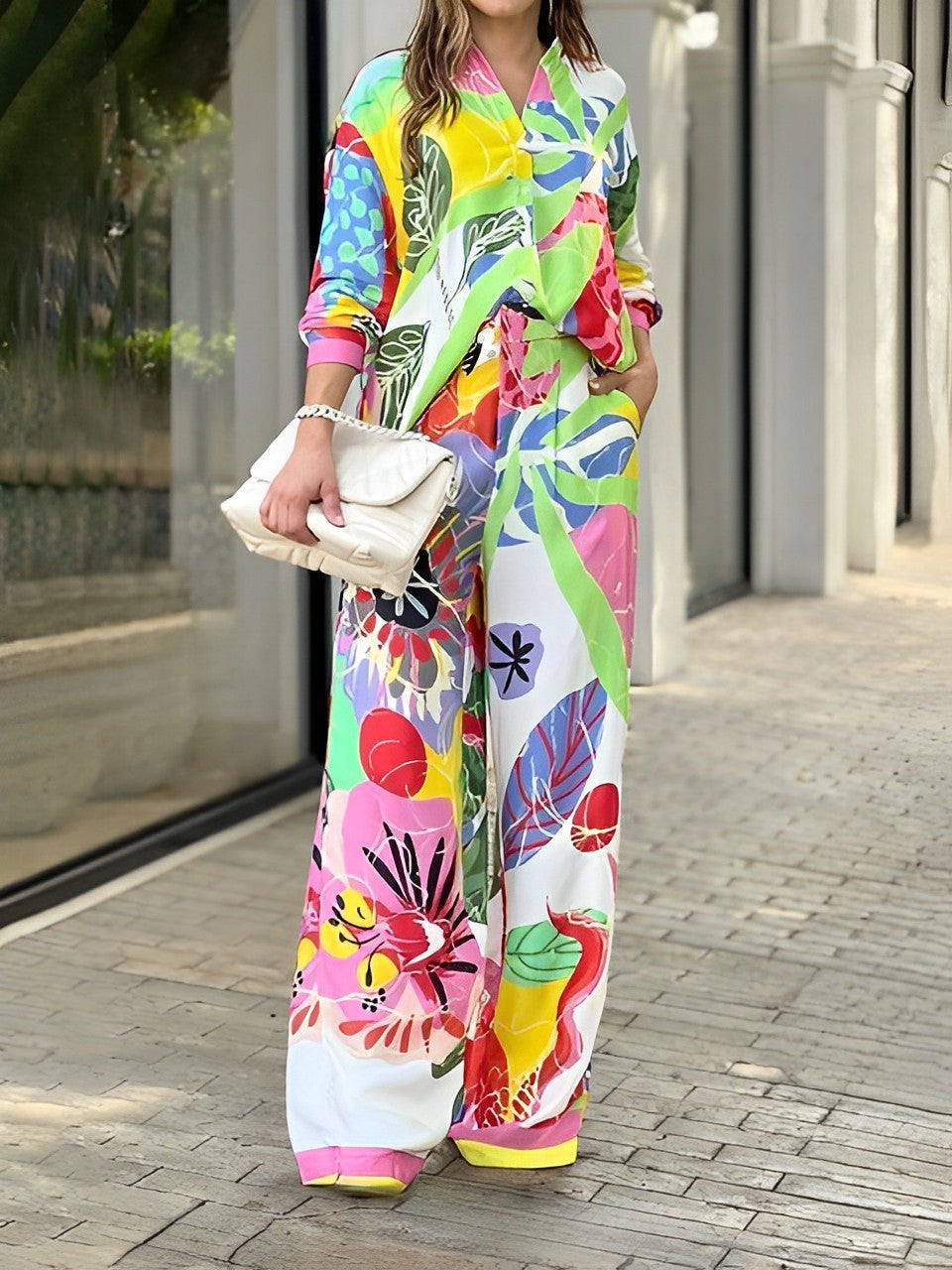 Conjunto Colorido Estilo Boho - Vestiria