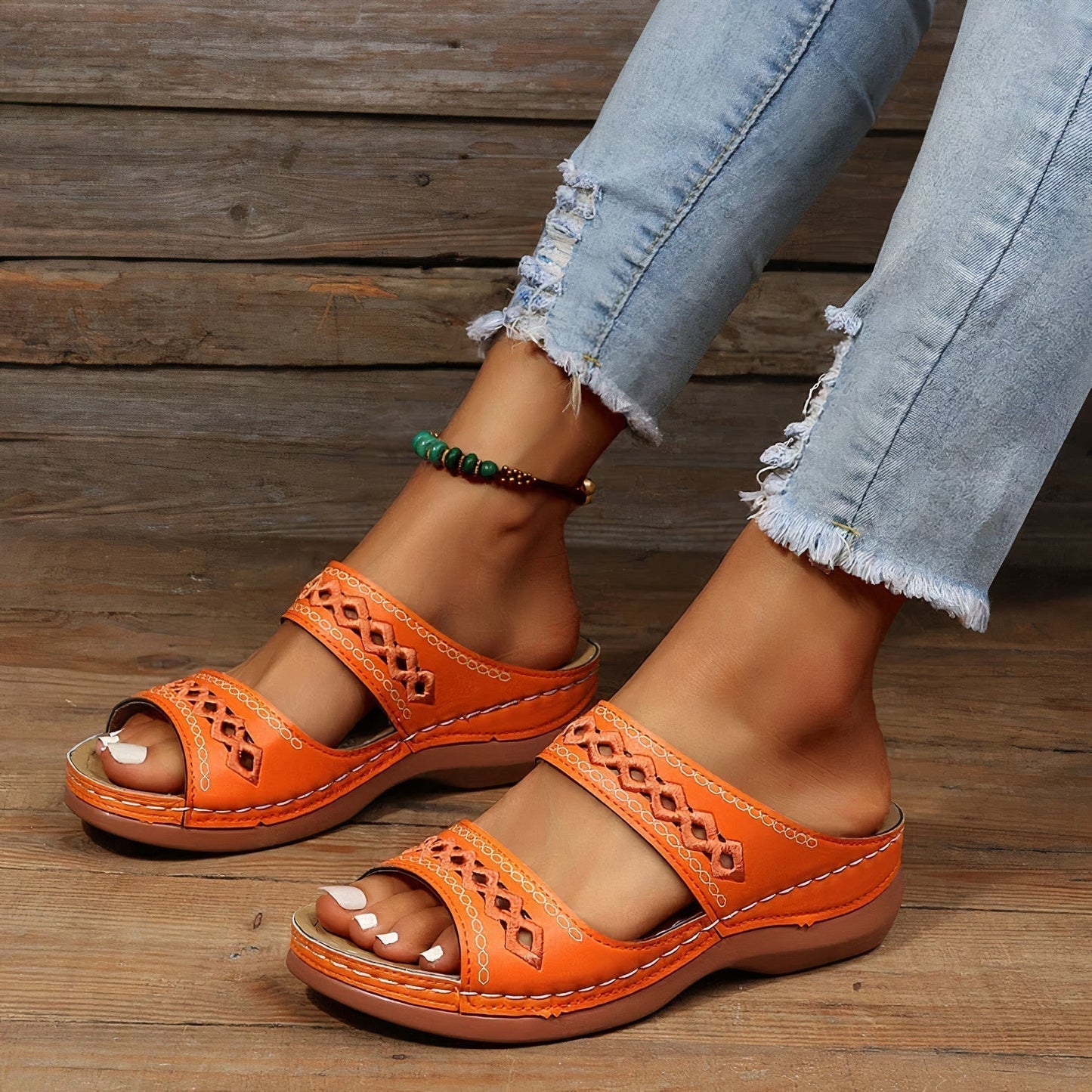 Sandalias de Verano Plataforma Alta
