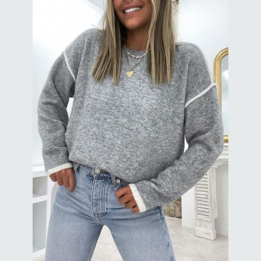 Jerséis Mujer Cuello Redondo Clásico - Vestiria