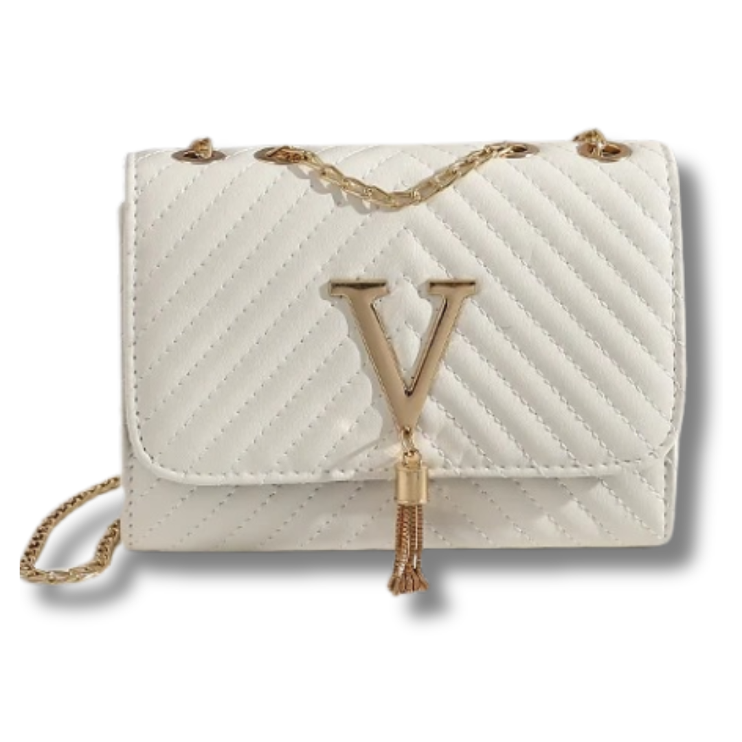Bolso de mano elegante con borla de moda
