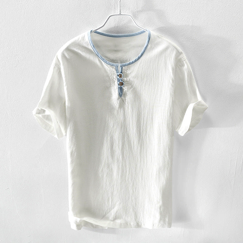 Camiseta Manga Larga de Algodón Natural