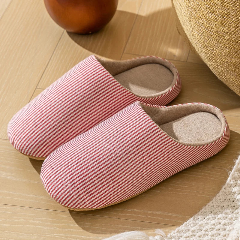 Pantuflas de casa estampadas con suela segura