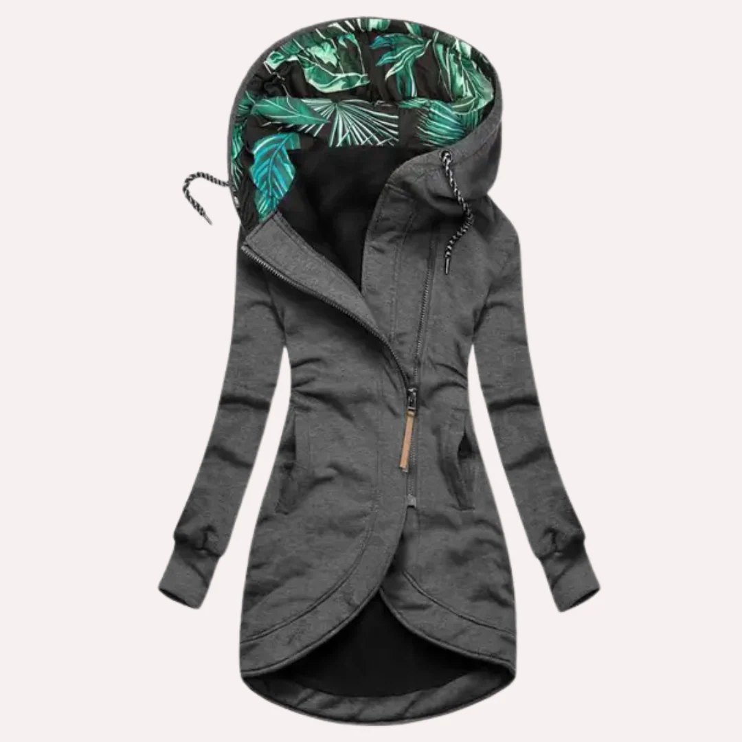Chaqueta Invierno Mujer Capucha Impermeable