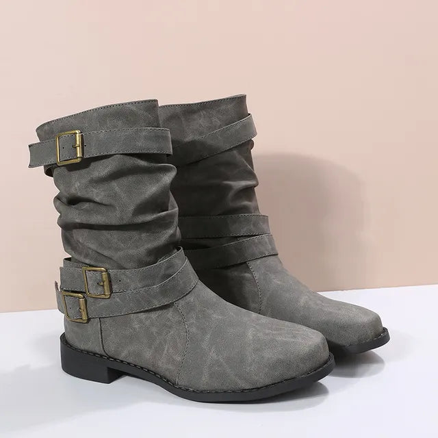 Botas Tacón Alto Mujer Sintético Elegantes