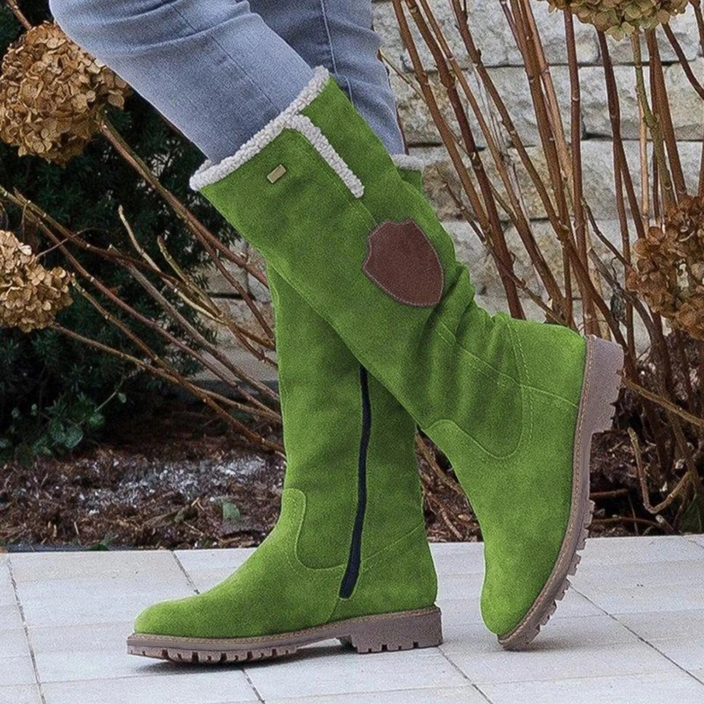 Botas Mujer Invierno Forro Polar Caliente