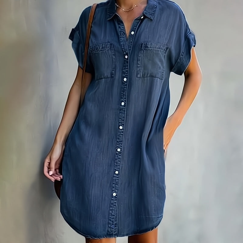 Vestido Vaquero Mujer Azul