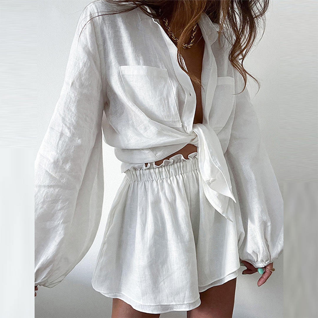 Conjunto Camiseta y Shorts Verano Estilo