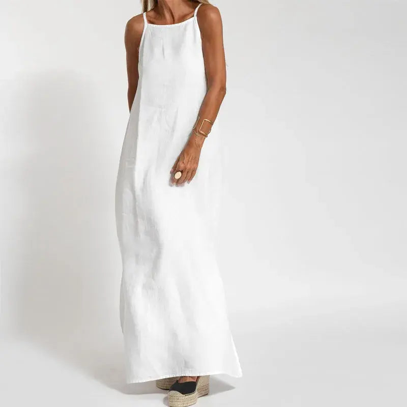 Vestido Fiesta Halter Elegante