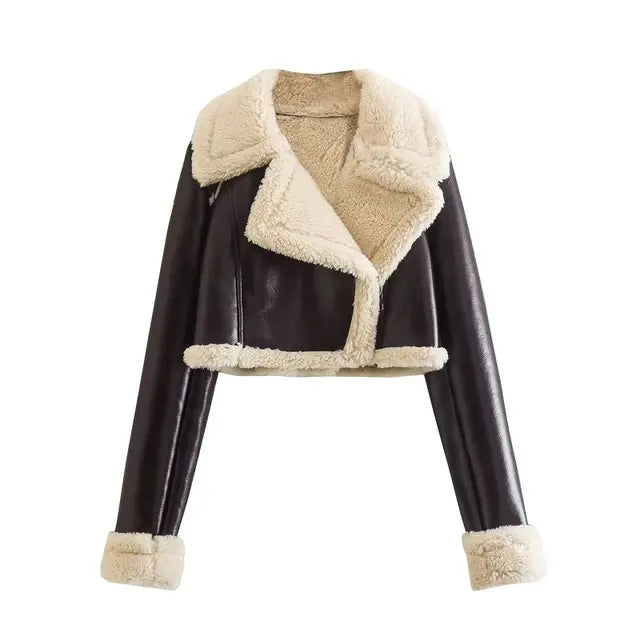 Chaqueta Mujer Cremallera Delantero Elegante
