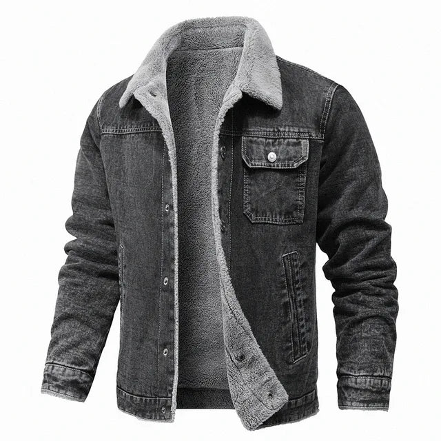 Chaqueta Vaquera Impermeable Azul