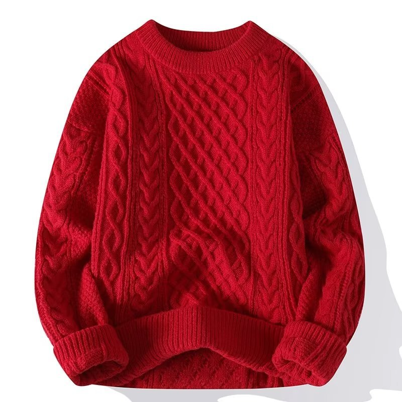Jersey Punto Grueso Cálido Mujer Invierno