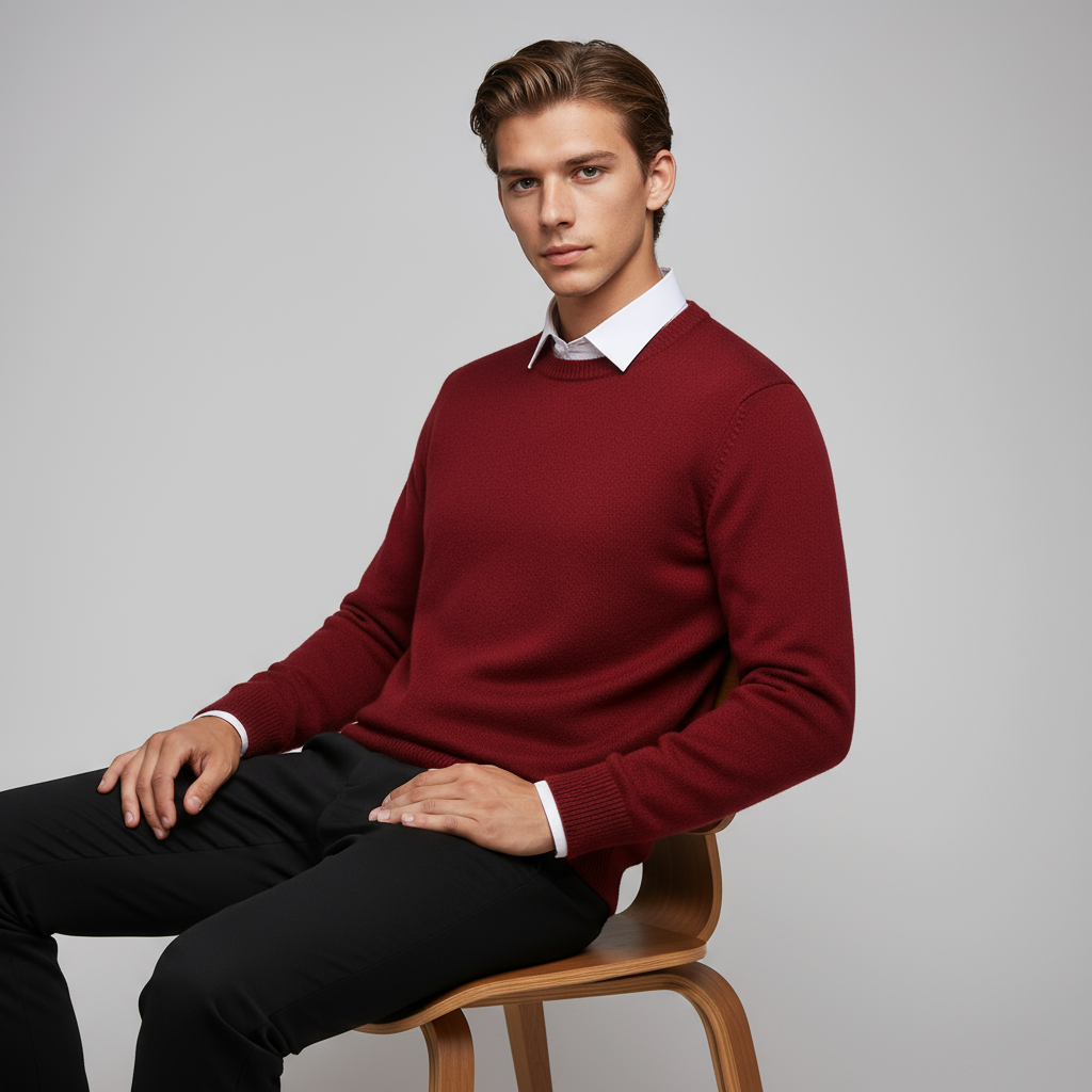 Camiseta Hombre Cuello Redondo Clásica